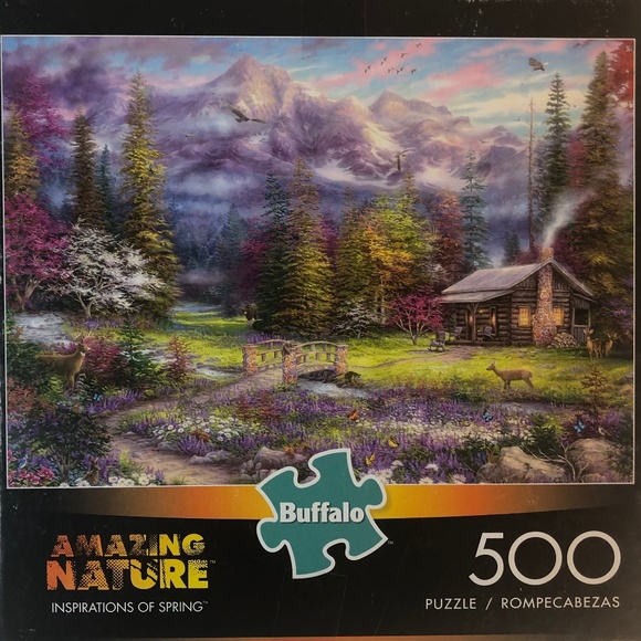 Buffalo "INSPIRATIONS OF SPRING" 500 piece Jigsaw Puzzle - Picture 1 of 6